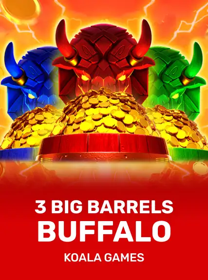 3 Big Barrels Buffalo game tile